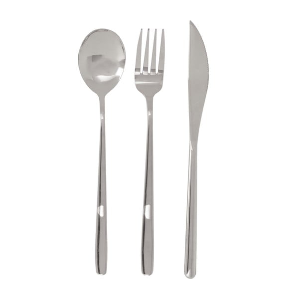 Posate in acciaio inox in argento 6 pezzi Mimo - Premier Housewares-image-2