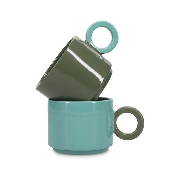 Tazza blu in gres 280 ml Lou – ONA-image-2