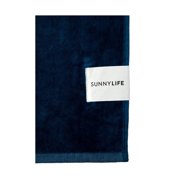 Modrá plážová osuška Sunnylife Nouveau Bleu-image-2