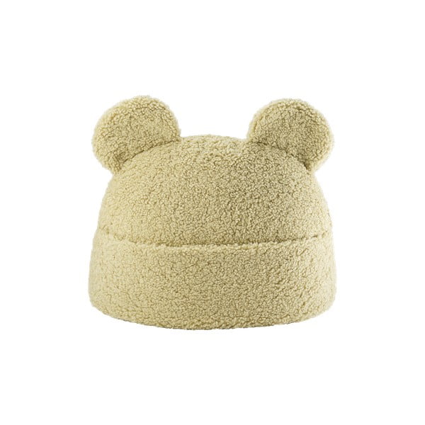 Cuscino per divano da bambini verde con rivestimento in bouclé Teddy Pouch – Wigiwama