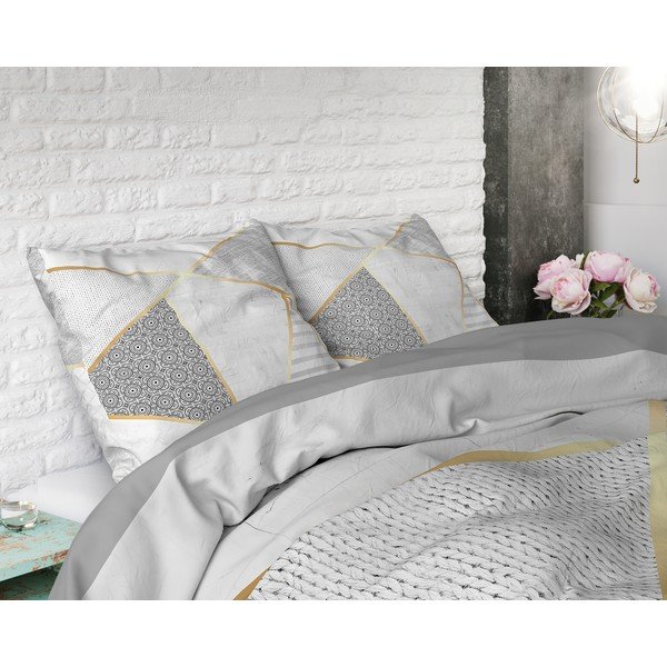 Biancheria da letto matrimoniale in cotone Graphic, 200 x 200/220 cm - Pure Cotton-image-2