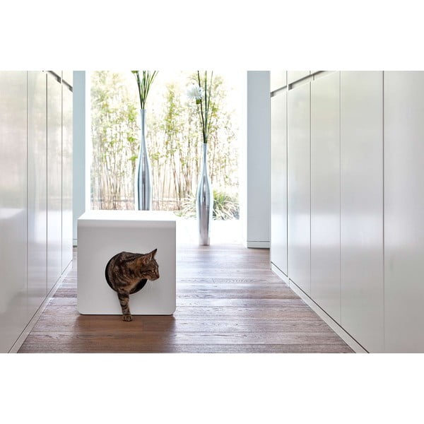 Lettiera bianca per gatti 41x54,5 cm Sito White - MiaCara-image-4