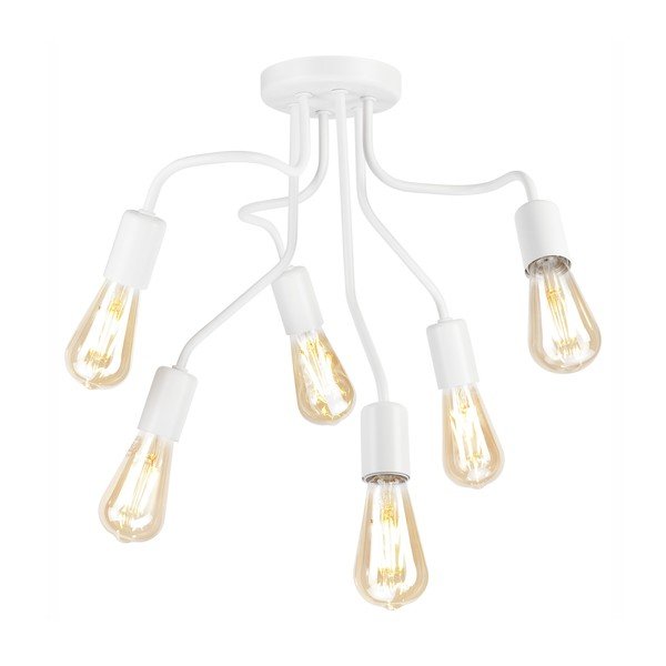 Plafoniera bianca Hilda - LAMKUR-image-3