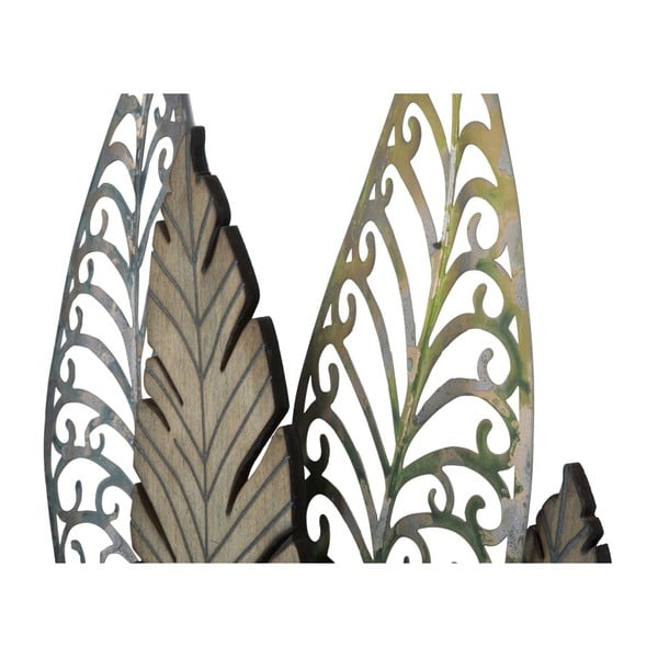 Decorazione murale con motivo di foglie di cactus, altezza 87 cm Foglie - Mauro Ferretti-image-2