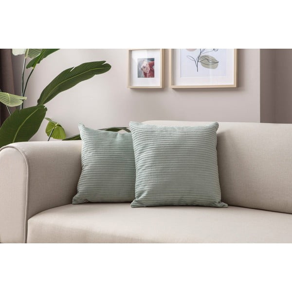 Federe decorative in set in velluto a coste 2 pz 43x43 cm – Mioli Decor-image-3