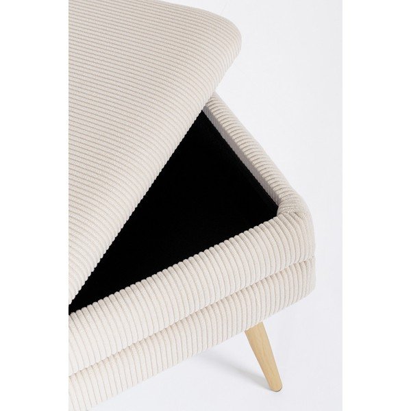 Panchina bianca in imbottito Olga – Bizzotto-image-1