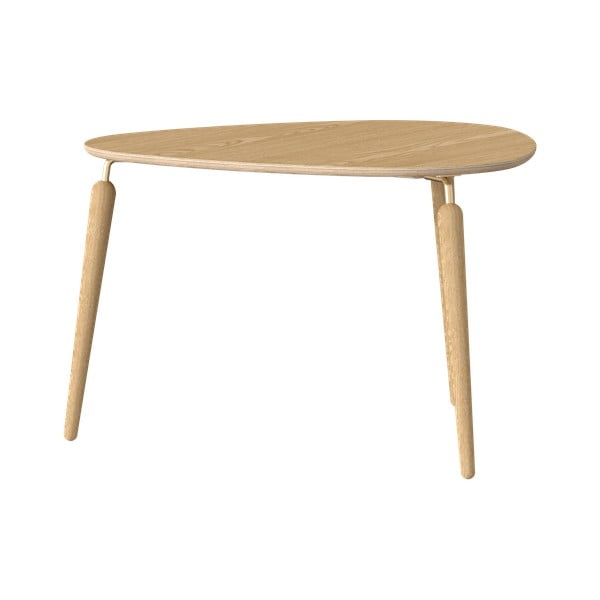 Tavolino da salotto di colore naturale ø 80 cm Hang Out – UMAGE-image-3