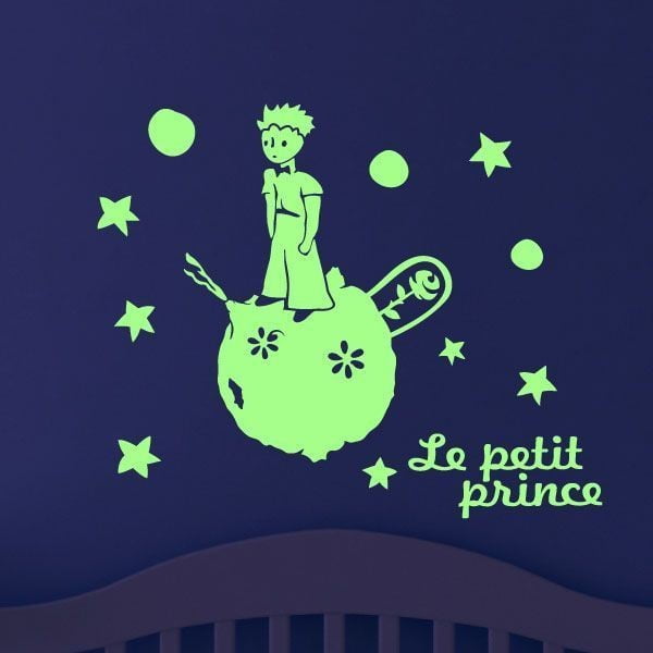 Adesivo Le Petit Prince fosforescente - Ambiance