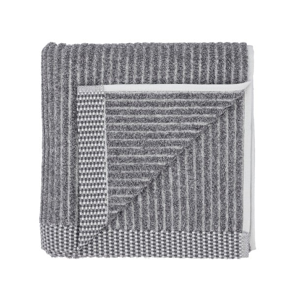 Asciugamano grigio in cotone biologico 70x140 cm Melange - Södahl