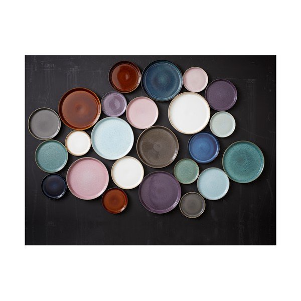 Piatto nero/blu in gres ø 27 cm Gastro Dark Blue/Black – Bitz-image-3