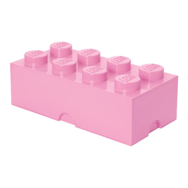 Scatola portaoggetti rosa chiaro - LEGO®