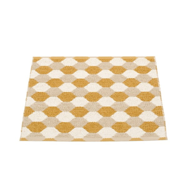 Tappeto da interno/esterno giallo ocra 60x70 cm Dana Ochre – Pappelina