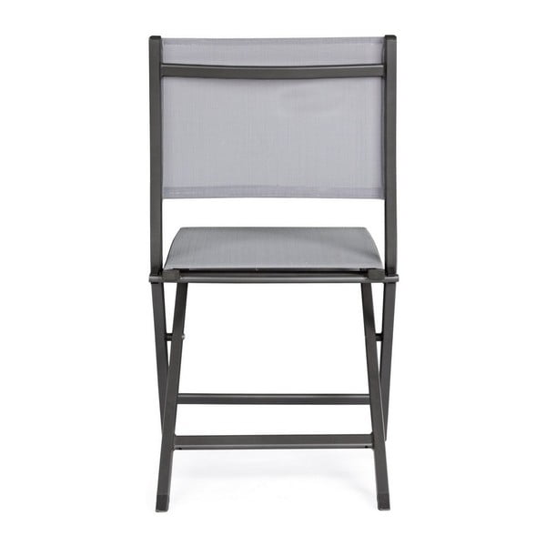 Sedia da esterno grigia in metallo Elin   – Bizzotto-image-4