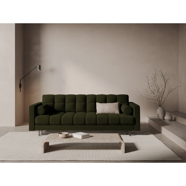 Divano verde allungabile/con contenitore 222 cm Bali – Cosmopolitan Design-image-1