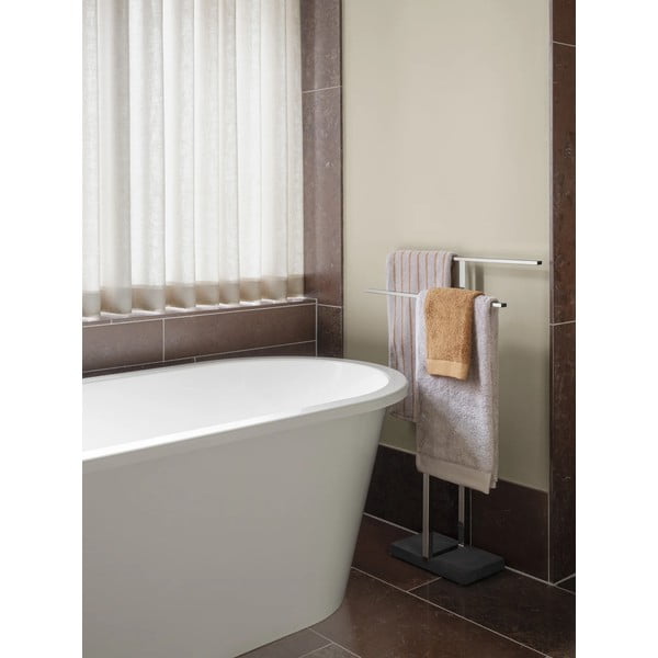 Asciugamano tipo terry arancione/beige in cotone organico 70x140 cm Arto – Blomus-image-1
