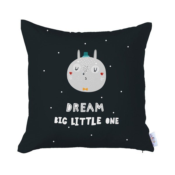 Federa nera per neonato, 35 x 35 cm - Mike & Co. NEW YORK