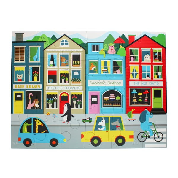 Puzzle (numero di parti 24) On Our Street – Rex London-image-2