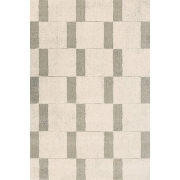 Tappeto beige in lana 133x190 cm Agnus Pavement – Agnella