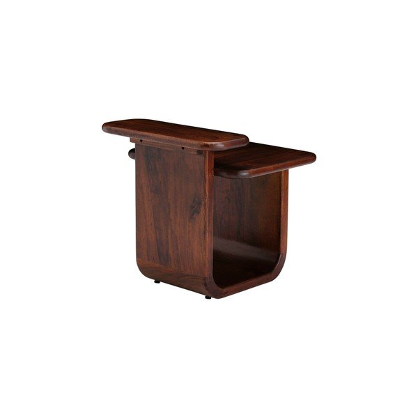 Tavolino in mango massiccio 51x51 cm Rina – Ellos Home-image-3