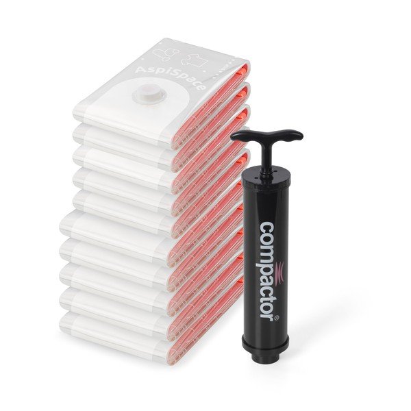 Set di sacchetti sottovuoto 10 pz Aspispace – Compactor-image-4