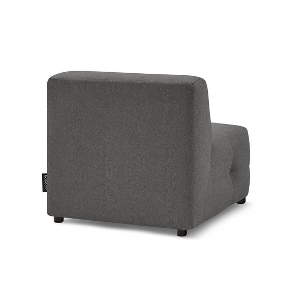 Modulo divano grigio scuro Kleber - Bobochic Paris-image-4
