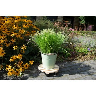 Supporto rotante per vaso in legno ø 29 cm (altezza totale 8 cm) Indoor & Outdoor – Esschert Design