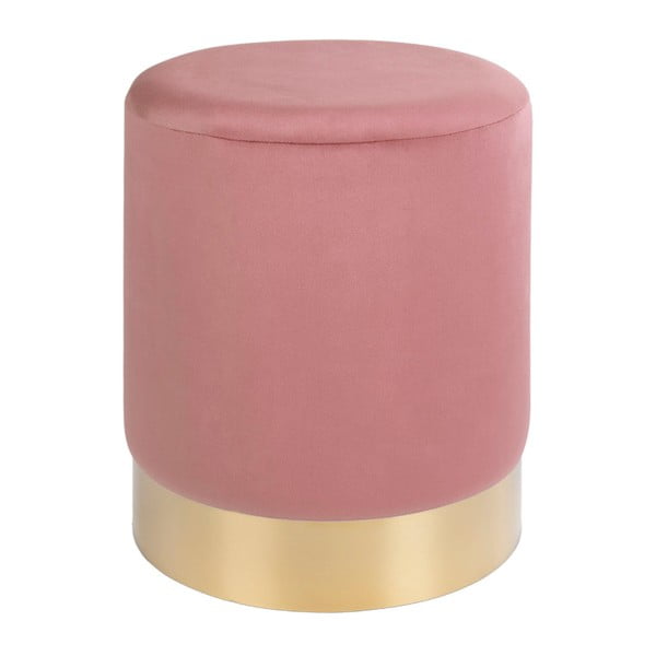 Pouf rosa , ø 34 cm Gamby - House Nordic