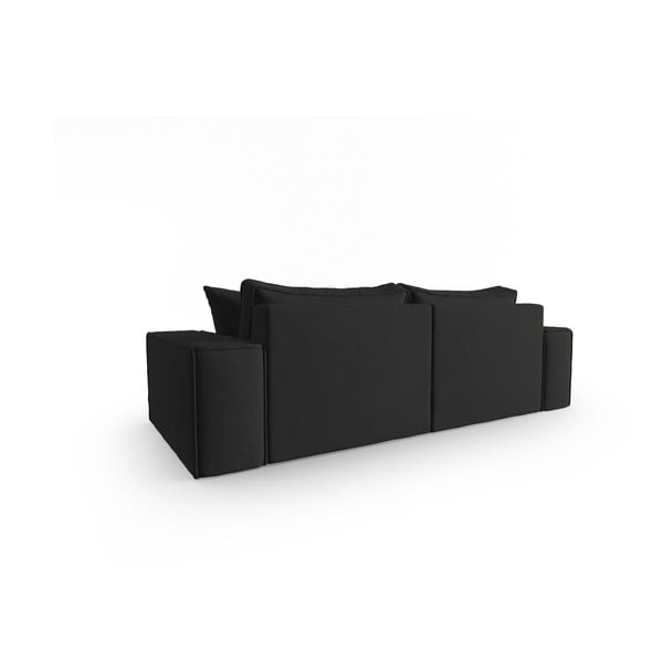 Divano nero 212 cm Mike - Micadoni Home-image-3