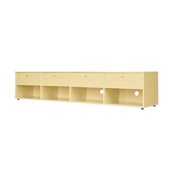 Mobile TV  giallo chiaro 214x45 cm Mistral - Hammel Furniture-image-1