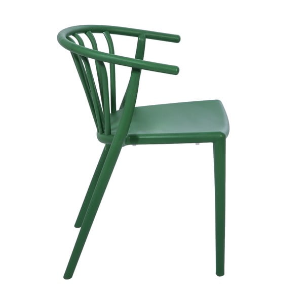 Sedia da giardino verde Capri - Bonami Essentials-image-3