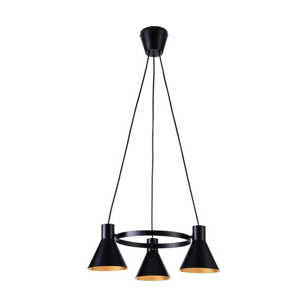 Lampada a sospensione in colore nero-bronzo More - Candellux Lighting