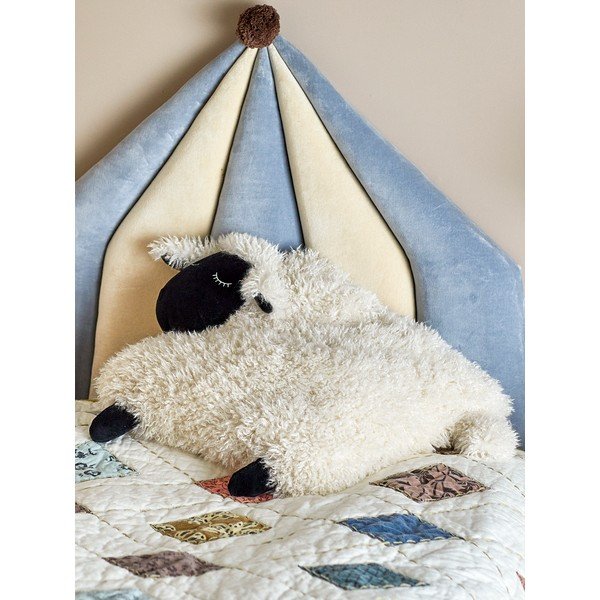 Cuscino per bambini in micropile Dolly - Bloomingville Mini-image-1