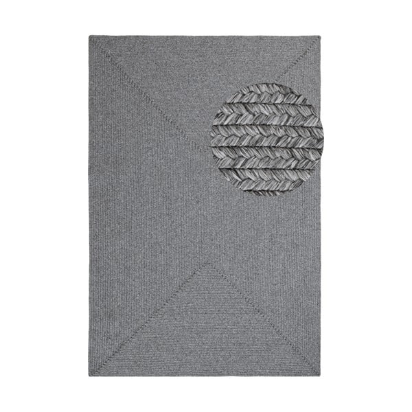 Tappeto grigio per esterni 170x120 cm - NORTHRUGS