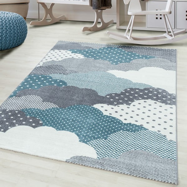 Tappeto per bambini blu-grigio 120x170 cm Bambi - Ayyildiz Carpets-image-1