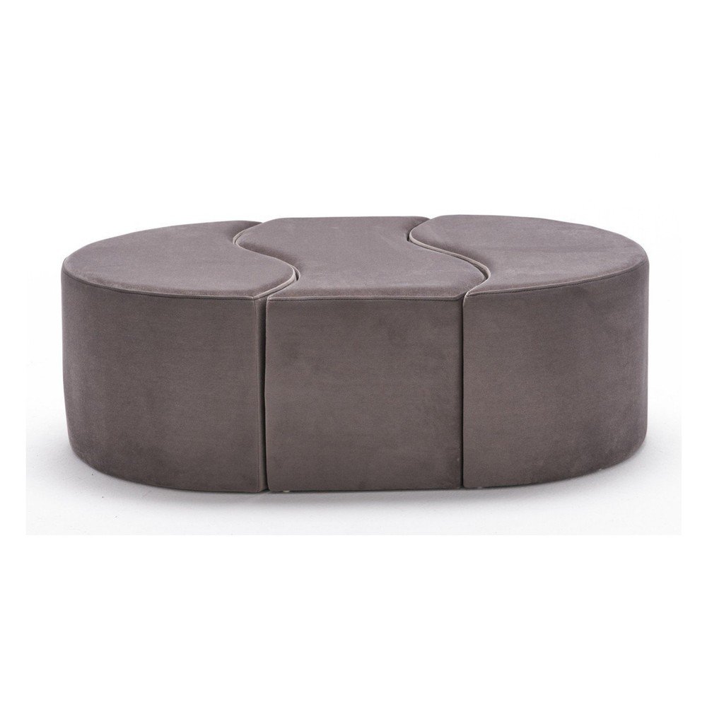 Sgabello grigio Alya - Artie | Sgabelli e pouf