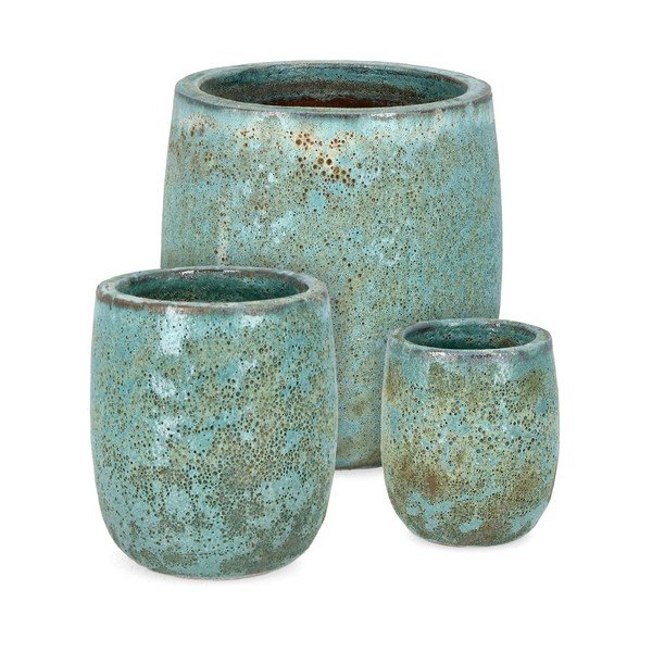 Set di vasi per fiori in terracotta 3 pz ø 36 cm Duyen – Bizzotto