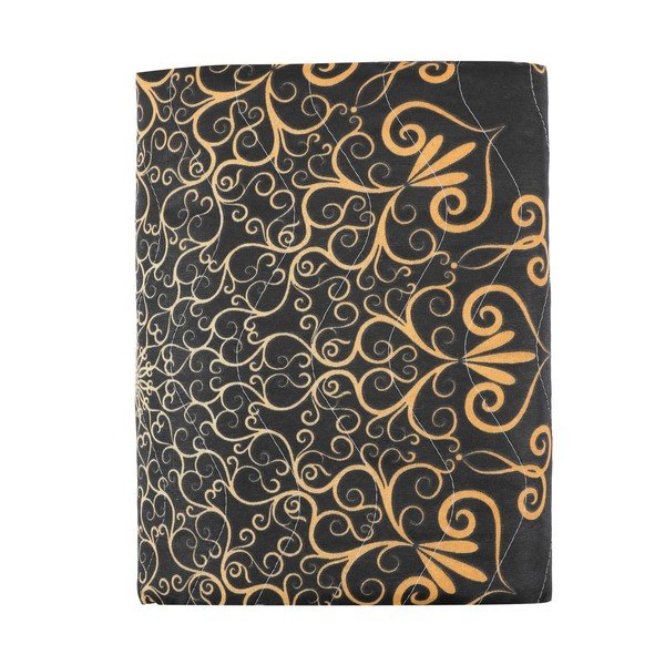 Set di copriletto trapuntato e 2 federe Eponj Home Şehri-Ala Gold, 200 x 220 cm Sehli-Ala - Mijolnir-image-4