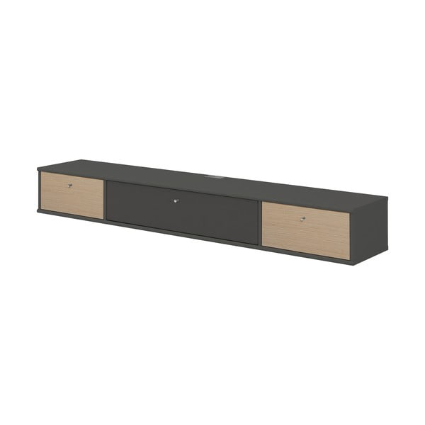 Tavolo TV grigio antracite 035 Mistral - Hammel Furniture-image-3