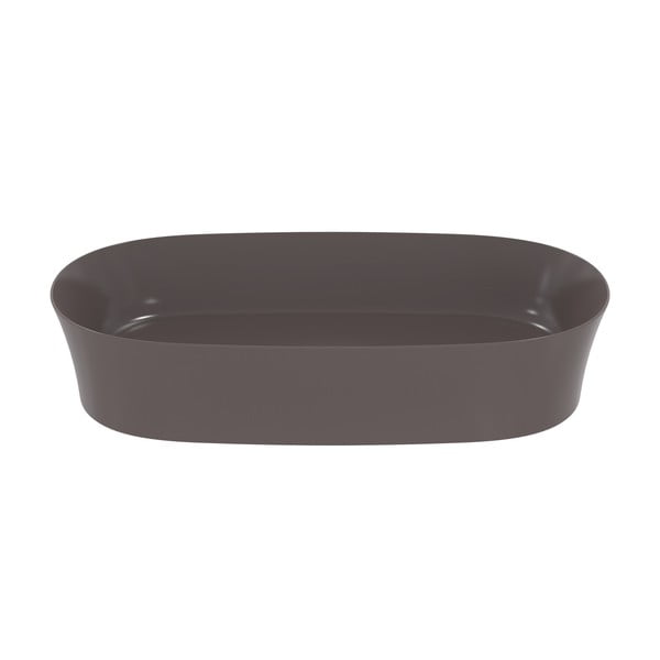 Lavabo in ceramica grigia 60x38 cm Ipalyss - Ideal Standard-image-3