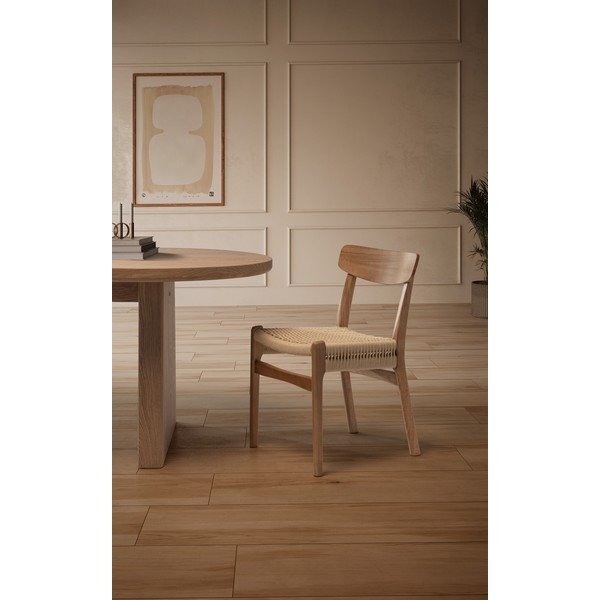 Tavolo da pranzo con effetto frassino 100x200 cm Blair – MOME-image-2