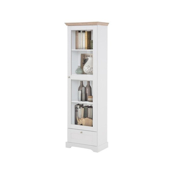Vetrina in legno bianco Anika - Støraa-image-3