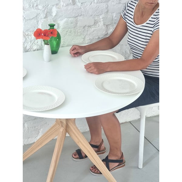 Tavolo da pranzo 90x90 cm Jubi – Ragaba-image-1