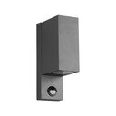 Apparecchio a parete per esterni (altezza 22 cm) Roya - Trio
