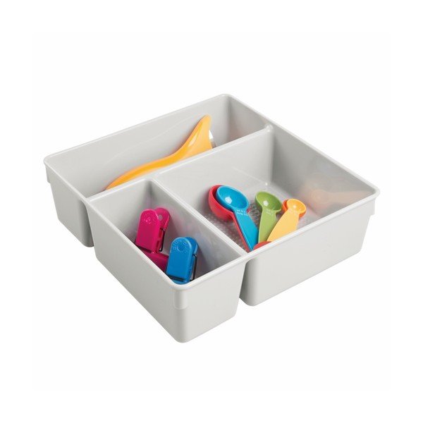 Bílý organizér InterDesign Clarity Clean