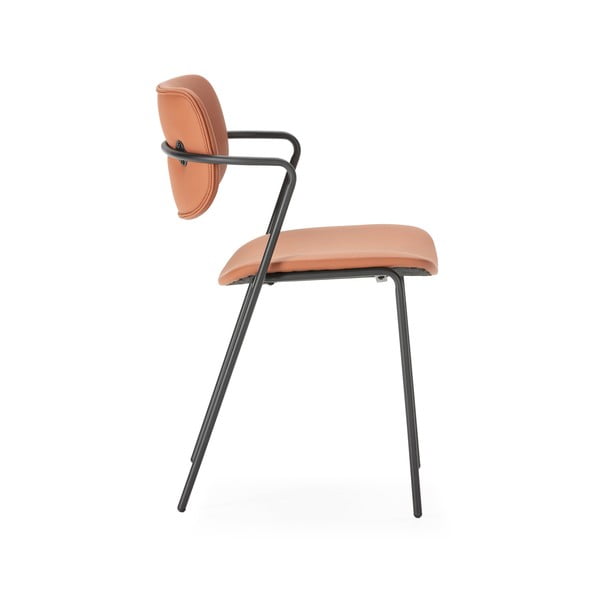 Set di sedie da pranzo color mattone 2 pz Maika - Marckeric-image-2