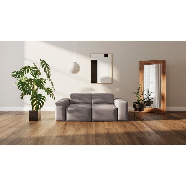 Divano grigio 205 cm Fluvio - MESONICA-image-1
