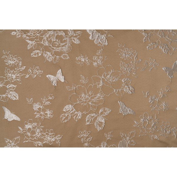 Tenda beige 135x260 cm Lillies - Mendola Fabrics-image-4