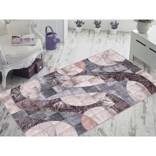 Tappeto grigio Mario, 120 x 180 cm - Vitaus-image-3