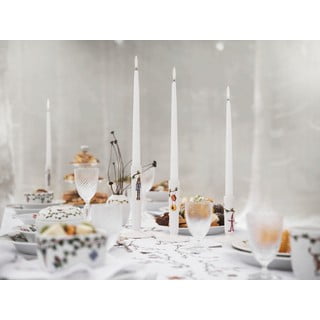 Portacandele natalizio in ceramica bianca, altezza 16 cm Hammershøi - Kähler Design