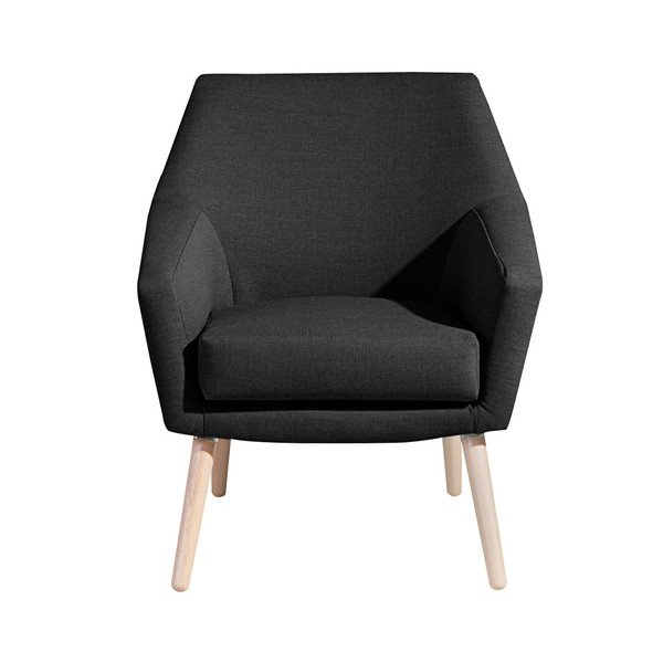 Poltrona nera Linea Alegro - Max Winzer-image-1